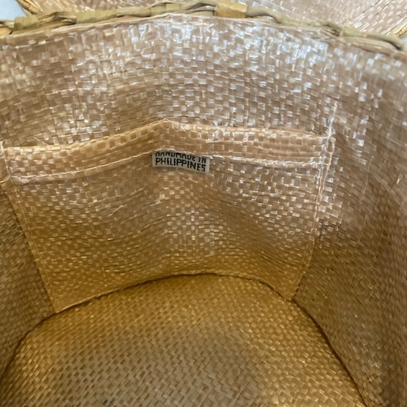 HANDMADE Basket Bag with Floral Pattern - Picture 8 of 11